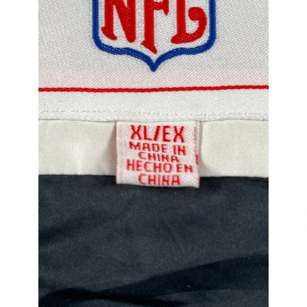 NFL Windbreaker Mens XL Blue Excellent Vintage Seattle Seahawks Zip Jacket